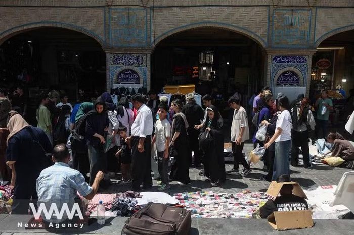Một góc phố Thủ đô Tehran, Iran ngày 17-8-2026
