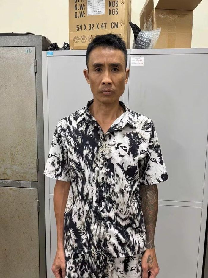 Nguyễn Khắc Tú tại cơ quan công an