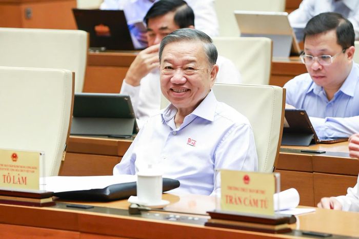 Tổng Bí thư, Chủ tịch nước Tô Lâm dự phiên họp.