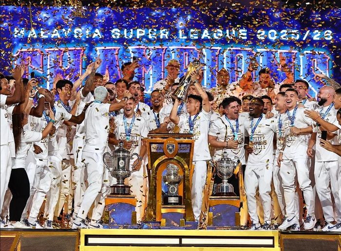  JDT liên tiếp vô địch giải quốc nội. 