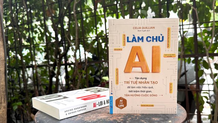  Sách Làm chủ AI của tác giả Celia Quillian. 