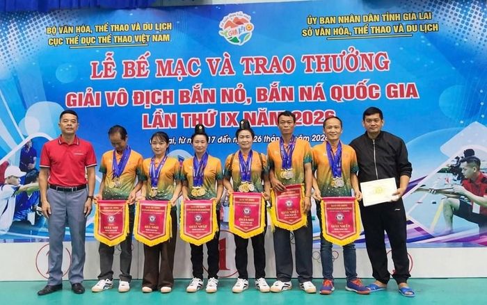 Đoàn Điện Biên giành 6 Huy chương Vàng và 6 Huy chương Bạc ở môn Bắn nỏ tại Giải vô địch Bắn nỏ, Bắn ná quốc gia lần thứ IX năm 2026
