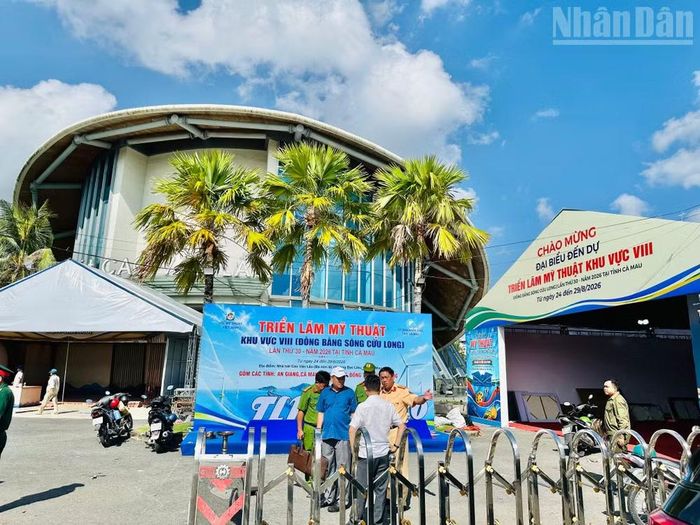 Lực lượng chức năng địa phương đã chuẩn bị tốt các mặt, tất cả đã sẵn sàng cho các sự kiện. (Ảnh: TRỌNG DUY)