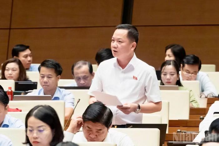 Đại biểu Trịnh Xuân An (Đoàn thành phố Đồng Nai).