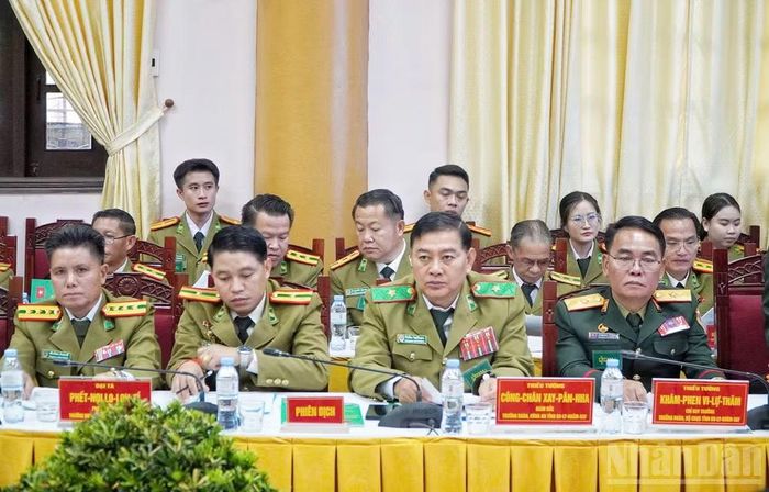 Các đại biểu tham dự hội đàm. (Ảnh: Đình Phượng)