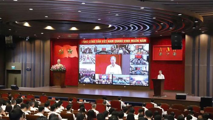 Quang cảnh hội nghị. (Ảnh: TUẤN ANH)