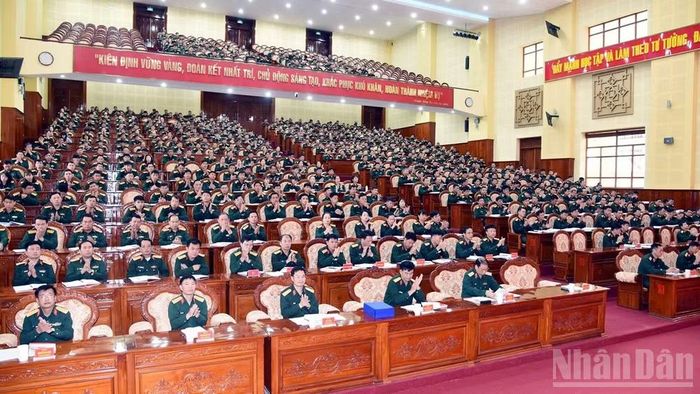 Đại biểu tham dự hội nghị. (Ảnh: Mai Văn Bảo)