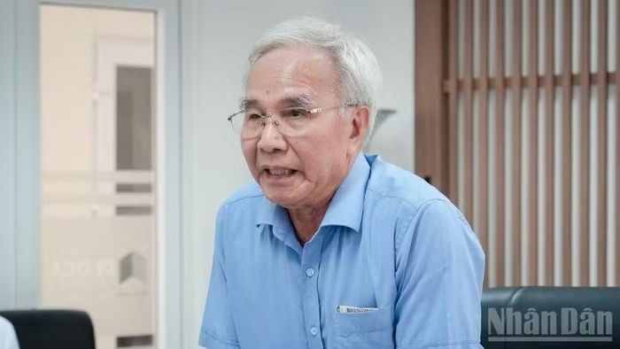 Phó Giáo sư, Tiến sĩ Trần Chủng, Phó Chủ tịch Hội đồng cố vấn Tập đoàn Đèo Cả. (Ảnh: TRANG LIÊN)