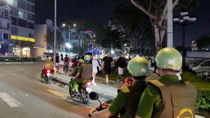 Sự hiện diện của lực lượng 911 mang đến sự an tâm của người dân.