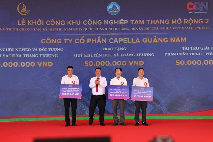 Nhiều hoạt động cộng đồng được doanh nghiệp hỗ trợ cho các địa phương.