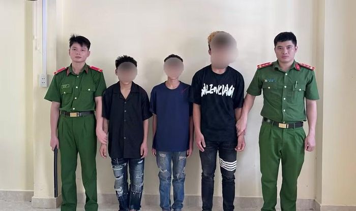 Các đối tượng bị khởi tố. Ảnh CACC