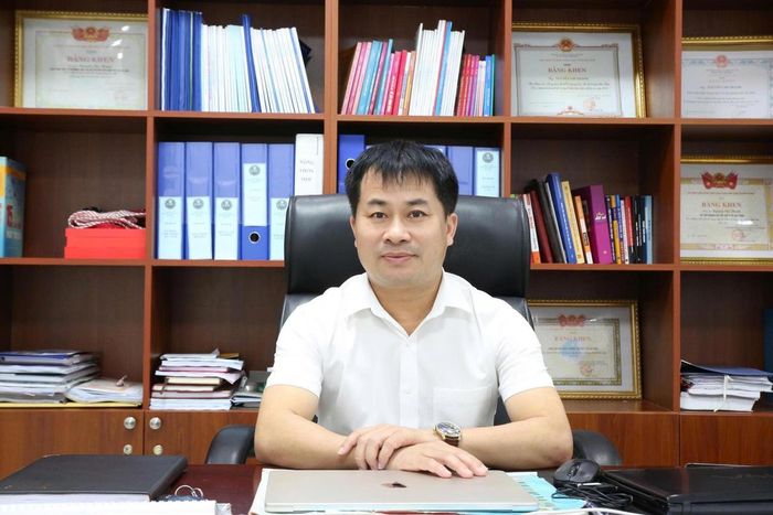 ThS Nguyễn Chí Thanh, Giám đốc CDC Hà Tĩnh. (Ảnh: Thu Hòa).