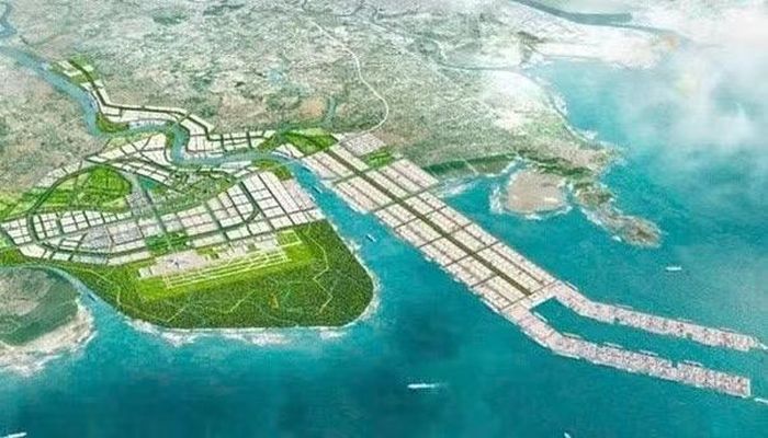 Phối cảnh Khu kinh tế ven biển phía Nam Hải Phòng.