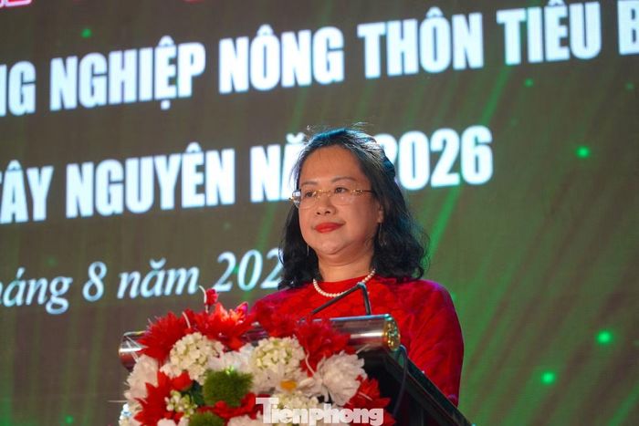Bà Đỗ Thị Minh Trâm - Phó Cục trưởng Cục Đổi mới sáng tạo, Chuyển đổi xanh và Khuyến công.