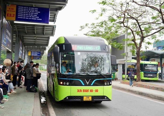 Hà Nội miễn phí xe buýt dịp Quốc khánh 2/9.