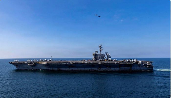 Tàu sân bay USS Abraham Lincoln. Ảnh: US Navy
