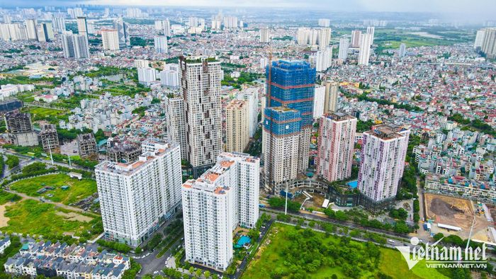 Một khu đô thị tại Hà Nội. Ảnh: Thạch Thảo