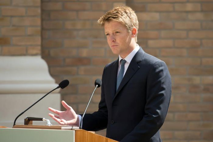 Hugh Grosvenor, Công tước thứ 7 xứ Westminster, thừa kế đế chế bất động sản Grosvenor năm 2016 với khối tài sản 12,7 tỷ USD, là một trong những người giàu nhất thế giới dưới 40 tuổi. Ảnh: Oli Scarff