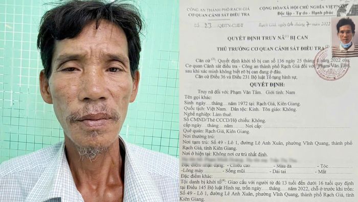 Đối tượng Phạm Văn Tâm. Ảnh: CACC