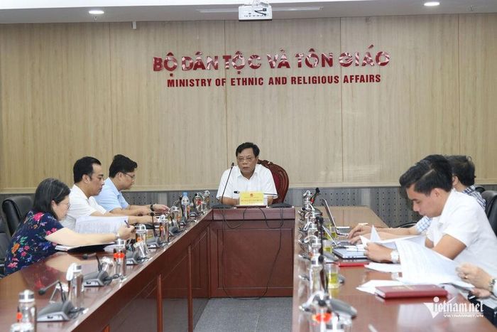 Thứ trưởng Nguyễn Hải Trung chủ trì cuộc họp