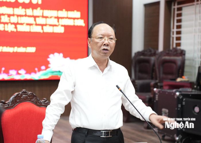 Phó Chủ tịch Thường trực UBND tỉnh định hướng về kế hoạch đầu tư công trung hạn giai đoạn 2026 - 2030. Ảnh: Nguyễn Toàn