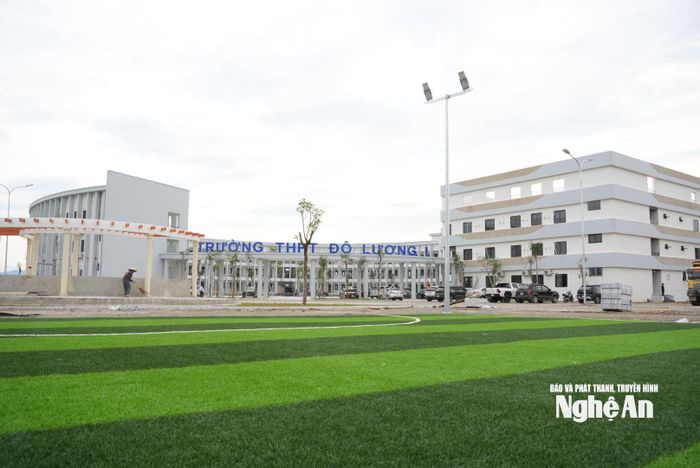 Trường THPT Đô lương 1 sẵn sàng cho năm học 2026 - 2027. Ảnh: Nguyễn Toàn