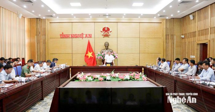 Toàn cảnh cuộc họp. Ảnh: Thái Dương