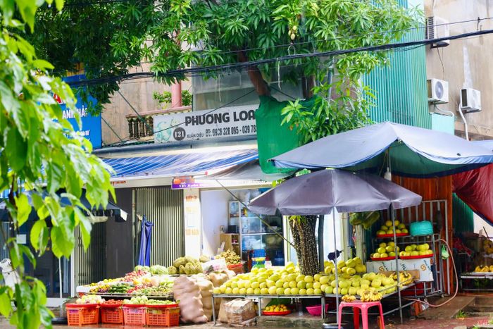 Những gian hàng đầy ắp bưởi Phúc Trạch báo hiệu một mùa bưởi đặc sản Hà Tĩnh vào vụ, đáp ứng nhu cầu thưởng thức và làm quà của người tiêu dùng.