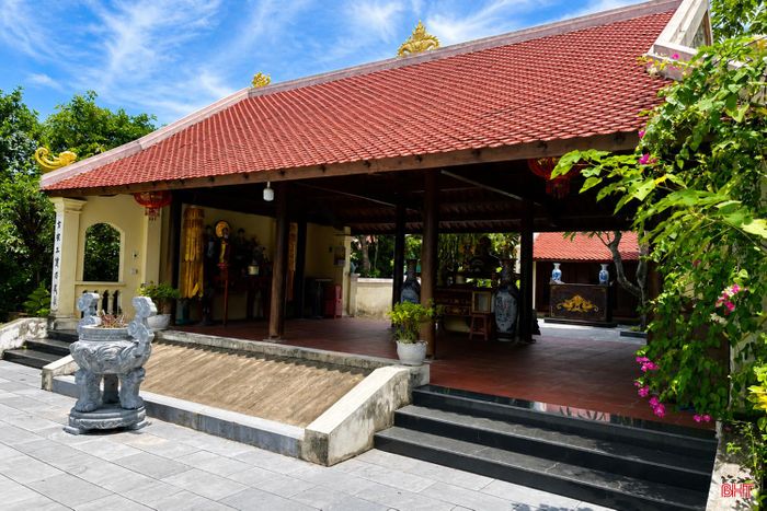 Đền Khổng Yên thờ Đệ nhị giáp Tiến sĩ Trần Dực - người con có nhiều công lớn trong xây dựng quê hương.