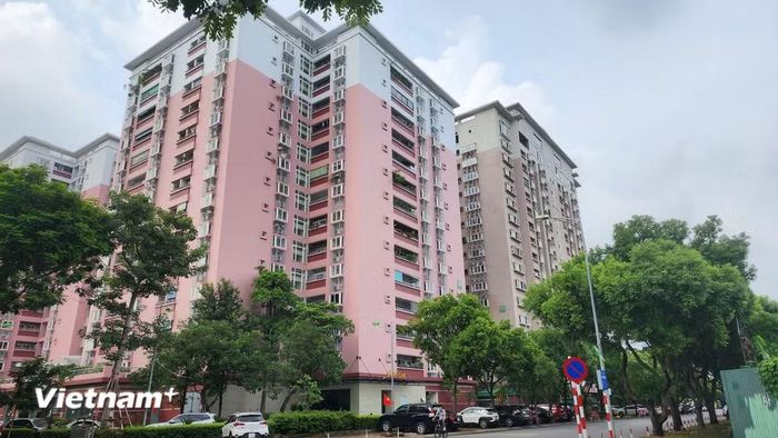 Mặt bằng lãi suất tiếp tục tăng cao khiến người có nhu cầu mua nhà khó tiếp cận nguồn vốn tín dụng. (Anh: Việt Hùng/Vietnam+)