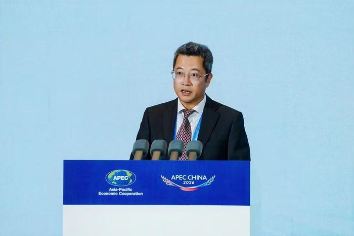 Ông Âu Anh Tuấn nhấn mạnh những thay đổi của môi trường thương mại đang đặt ra yêu cầu ngày càng cao đối với Cơ quan Hải quan. (Ảnh: Hải quan)