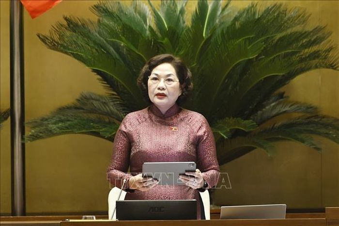 Phó Chủ tịch Quốc hội Nguyễn Thị Hồng phát biểu. Ảnh: Doãn Tấn/TTXVN