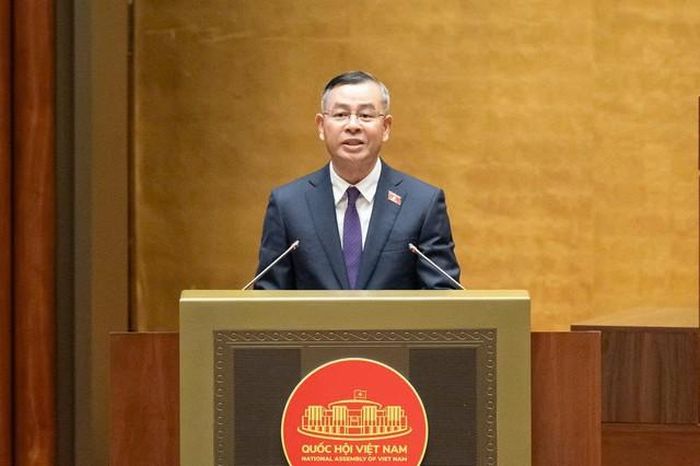 Bộ trưởng Bộ Tài chính Ngô Văn Tuấn (Ảnh: Media Quốc hội).