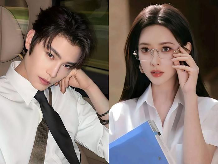 Đinh Vũ Hề và Mạnh Tử Nghĩa cùng trở lại dòng phim hiện đại sau thời gian gây chú ý với nhiều dự án cổ trang. Ảnh: Weibo.