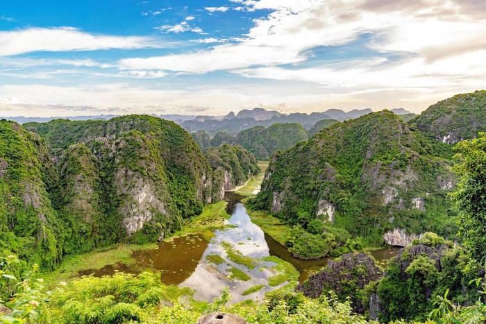 Cảnh sắc Ninh Bình. Ảnh: Sưu tầm