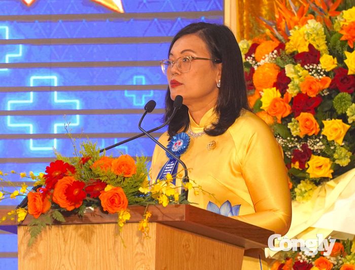 PGS TS BS Hoàng Thị Diễm Tuyết - Giám đốc Bệnh viện Hùng Vương.