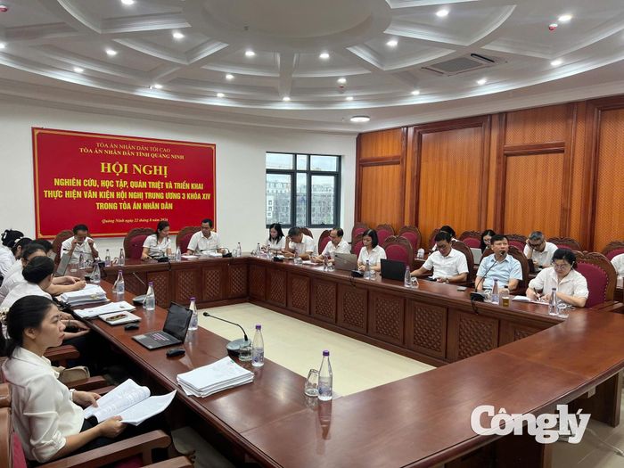 Điểm cầu TAND tỉnh Quảng Ninh