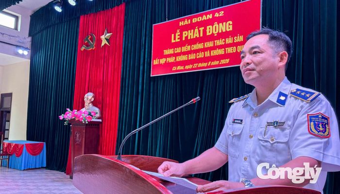 Thượng tá Trịnh Minh Hiển, Bí thư Đảng ủy, Chính ủy Hải đoàn 42