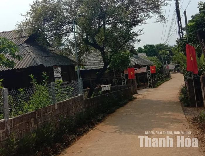 Một góc thôn Lập Thắng.