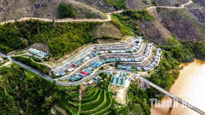 Điểm trường lẻ khu Nà Ón, bản Xa Lao - nơi dự kiến 30 học sinh ở khu suối Tung đến học tập.
