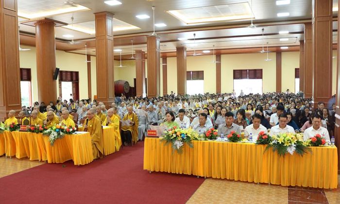  Toàn cảnh lễ Vu Lan năm 2026 tại chùa Đại Thành (phường Kinh Bắc). 