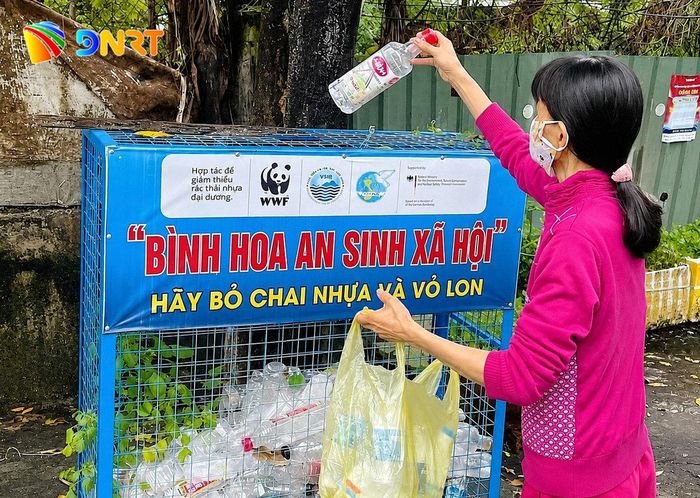 Mô hình “Bình hoa an sinh” do Hội Liên hiệp Phụ nữ phường Thanh Khê triển khai nhiều năm qua. Ảnh: NGỌC HÀ
