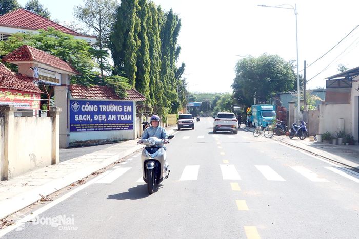 Tuyến đường Đoàn Thị Điểm, thuộc khu phố 2, phường Chơn Thành được đưa vào khai thác từ đầu tháng 8-2026.