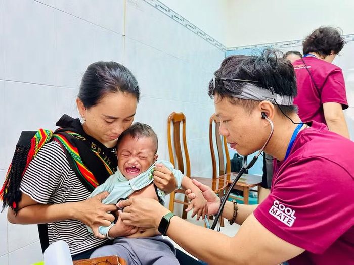 Dự kiến có khoảng 80 trẻ mang khiếm khuyết khe hở môi, hàm ếch và các dị tật hàm mặt khác sẽ được phẫu thuật miễn phí. Ảnh: Như Nguyện