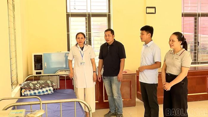 Trụ sở UBND thị trấn Yên Thế , huyện Lục Yên trước đây - nay được sửa chữa cải tạo thành Trung tâm y tế Lục Yên, xã Lục Yên.
