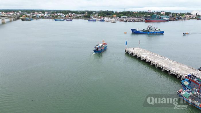 Công tác chống khai thác hải sản bất hợp pháp, không báo cáo và không theo quy định (IUU) được tỉnh chú trọng thực hiện - Ảnh: N.L.M