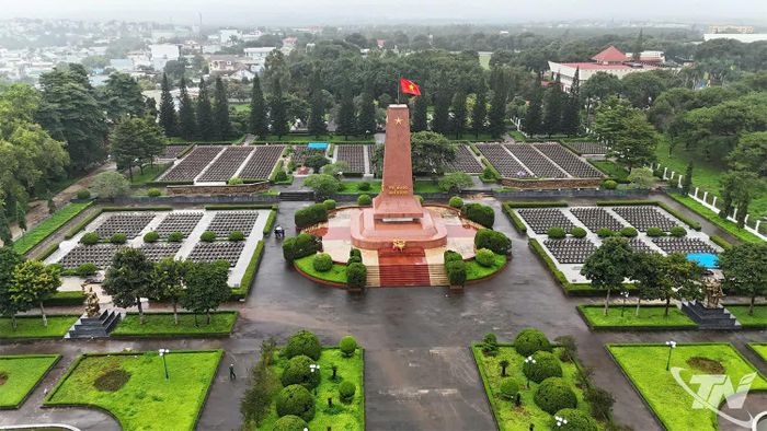 Nghĩa trang liệt sĩ tỉnh Gia Lai.