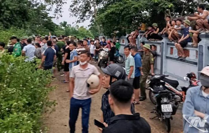 Khu vực xảy ra vụ việc thuộc tổ dân phố Tam Sơn, phường Phổ Yên.