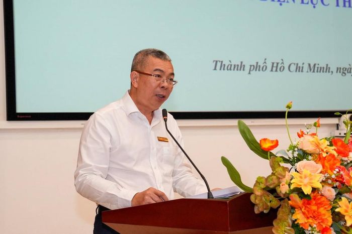 Tổng Giám đốc EVNHCMC Nguyễn Văn Thanh phát biểu tại sự kiện