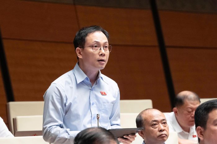 Đại biểu Phạm Thế Anh (đoàn Thanh Hoá). Ảnh: Media Quốc hội.